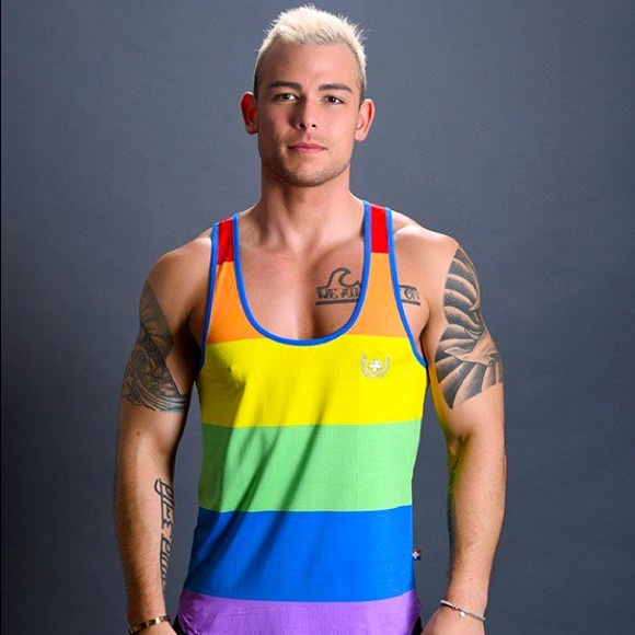 Andrew Christian Other - Andrew Christian rainbow tank top